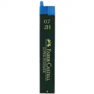 Faber-Castell: Super Polymer mină 0,7mm 12 bucăţi 2H