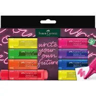 Faber-Castell: Textliner 1546 set de 8 bucăți cu culori neon