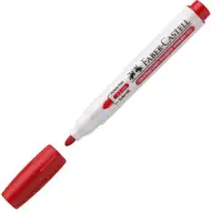 Faber-Castell: Winner marker pentru tabla de culoarea rosie