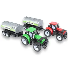 Farmer Truck: Tractor cu rezervor de apă în două versiuni 41cm imaginea 2