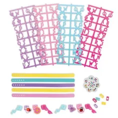 Fashion Star set de făcut brățară cu litere și accesorii imaginea 2