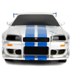 Fast & Furious: RC Brian's Nissan Skyline GT-R (BNR35) mașină cu telecomandă 1/24 - Simba Toys imaginea 4