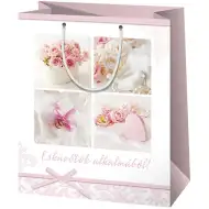 Felicitari cu ocazia nuntii pungă cadou dimensiune mare 27x14x33cm