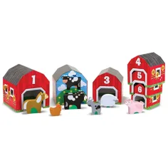 Fermă grajd set de joacă creativă - Melissa & Doug imaginea 2