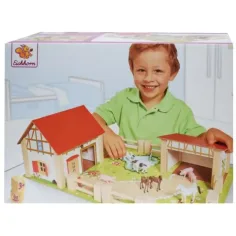 Fermă set de joacă din lemn - Eichhorn imaginea 4