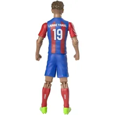 Figură de acțiune fotbalist, 20 cm - FC Barcelona, Lamine Yamal în tricoul cu numărul 19 imaginea 3