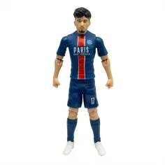 Figură de acțiune fotbalist, 20 cm - PSG, Vitinha cu numărul 17 imaginea 2