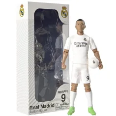 Figură de acțiune fotbalist, 20 cm - Real Madrid, în tricoul cu numărul 9 al lui Mbappé