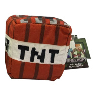 Figurină de pluș Minecraft Blocks - figură TNT Block - Mattel