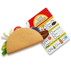 Fill & Fold Taco și Tortilla set de joacă - Melissa & Doug imaginea 4