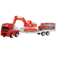 Fire Engine: Camion de pompieri cu vehicule 40cm