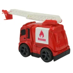 Fire Rescue: Camion de pompieri in două versiuni, cu design 1 bucată imaginea 2