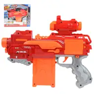 Fire Storm: Pistol electric burete cu cartușe și lumină 33cm