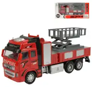 Fire Truck: masina de pompieri cu cos de ridicare cu lumina si sunet 20 cm