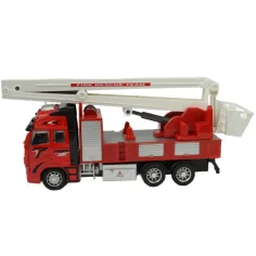 Fire Truck: mașină de pompieri cu lumina si sunet 20cm imaginea 2