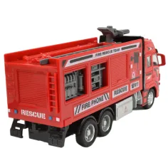 Fire Truck: mașină de pompieri cu lumina si sunet 20cm imaginea 4