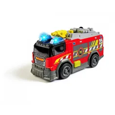 Fire Truck mașină de pompieri, cu sunete și lumini 15cm - Dickie Toys imaginea 4