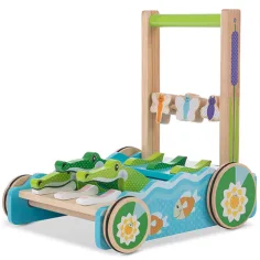 First Play Croco jucărie lemn - Melissa & Doug imaginea 2