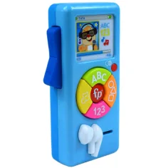 Fisher-Price: Cățel player muzical - Mattel (lb. engleză, maghiară, cehă, poloneză, slovacă) imaginea 3
