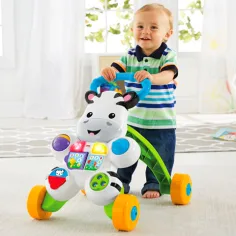 Fisher-Price: Zebra ajutător de mers - Mattel imaginea 3
