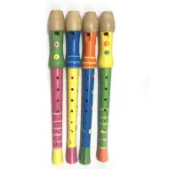 Flaut din lemn instrument muzical de jucărie