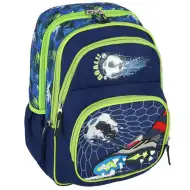 Football Goal ergonomic rucsac, ghiozdan 40x20x18cm