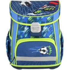 Football goal ergonomic rucsac ghiozdan cu penar set de 4 bucăți imaginea 5