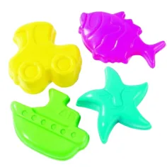 Forme de nisip 4buc - D-Toys