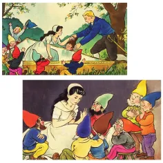 Frații Grimm: Albă ca Zăpada și cei șapte pitici diafilm imaginea 2