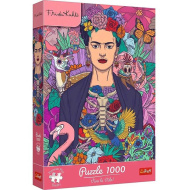 Frida Kahlo - Suflet înfloritor puzzle premium 1000 piese - Trefl