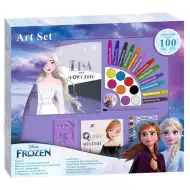 Frozen 2. 100 bucăți set creativ de colorat și abțibild