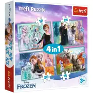 Frozen 2. 4 in 1 puzzle set - Trefl