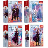 Frozen 2: Anna și Elsa 54 bucăți mini puzzle 1 bucată - Trefl
