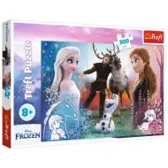 Frozen 2: Distracție magică 300 bucăți puzzle - Trefl