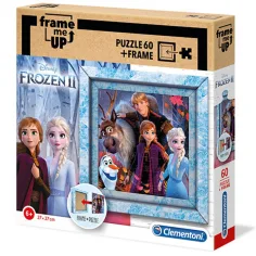 Frozen 2 puzzle 60 bucăți cu ramă - Clementoni imaginea 2
