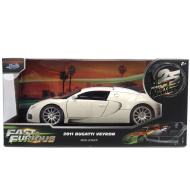 Furios și iute: 2011 Bugatti Veyron machetă auto metalică 1/24 - Jada Toys