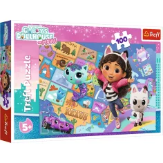 Gabi căsuța de păpuși A film 100 de piese puzzle - Trefl