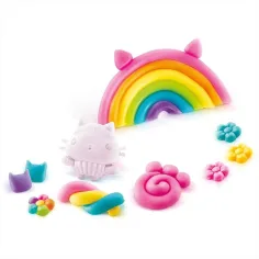 Gabi căsuța pentru păpuși: Set de 4 bucăți cu plastilină imaginea 4