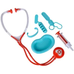 Geanta medicului cu stetoscop in două variante, 7 bucăți - Simba Toys imaginea 3