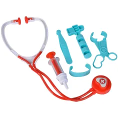 Geanta medicului cu stetoscop in două variante, 7 bucăți - Simba Toys imaginea 4