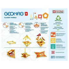 Geomag Green Line Classic Panels jucărie de construcție magnet 35 bucăți imaginea 2