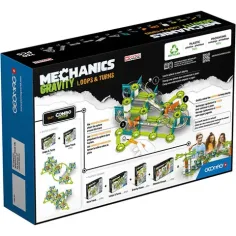Geomag Mechanics Gravity loops joc de construcție magnetic 130buc. imaginea 2