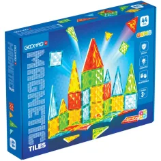 Geomag Plăci Magnetice Gems joc de construcție 44buc