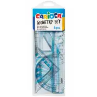Geometry Set și raportor 4 bucăți - Carioca