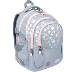 Ghiozdan școlar St.Right Silver Cats, rucsac BP01 43x32x21cm imaginea 5