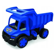 Gigant camion de gunoi uriaș cu capacitate de 150kg în culoare albastră - Wader