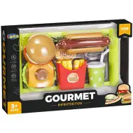 Gourmet fast food meniu cu tavă