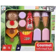 Gourmet hamburger set de joacă cu înghețată