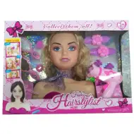 HairStylist cap de păpușă se poate coafa și machia