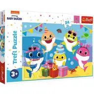 Happy Baby Shark family 24 bucăți Maxi puzzle - Trefl